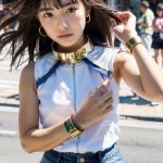 街中で、手錠で拘束される女性　愛知県　日進市　2025年11月13日