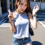 街中で、手錠で拘束される女性　大分県　宇佐市　2026年04月12日