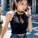 街中で、手錠で拘束される女性　福岡県　太宰府市　2026年04月17日