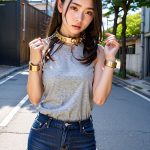 街中で、手錠で拘束される女性　茨城県　牛久市　2026年04月19日