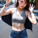 街中で、手錠で拘束される女性　長野県　松本市　2026年05月26日