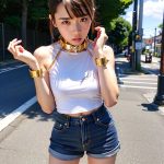 街中で、手錠で拘束される女性　宮城県　名取市　2026年06月01日