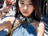 街中で、手錠で拘束される女性　大阪府　豊中市　2026年06月10日