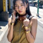街中で、手錠で拘束される女性　愛知県　北名古屋市　2026年06月12日